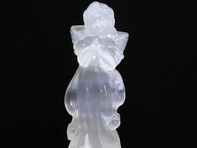 [Video][One of a kind] Selenite Angel NO.12