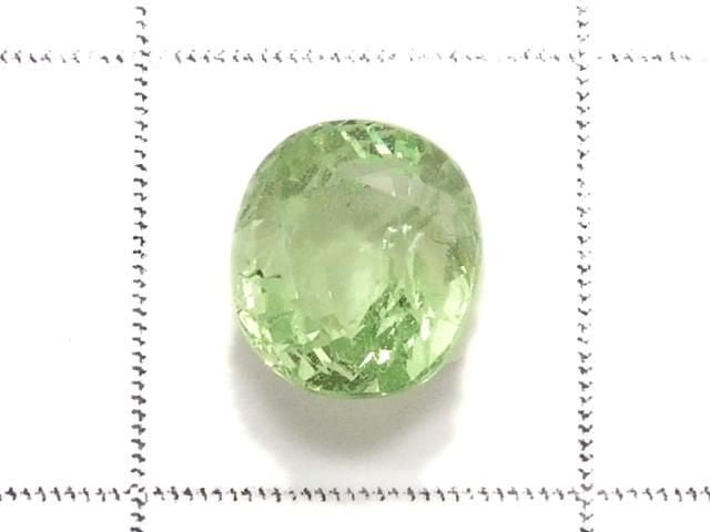 [Video][One of a kind] High Quality Mint Garnet Loose stone Faceted 1pc NO.6