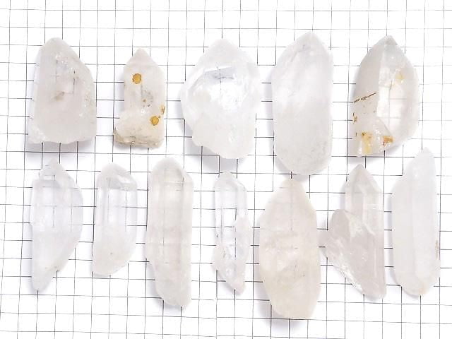 [Video][One of a kind] Himalayan Quartz Raw Stone 12pcs Set NO.3
