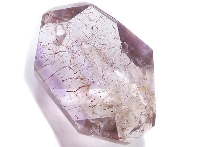 [Video][One of a kind] Elestial Quartz AAA Faceted Nugget 1pc NO.19