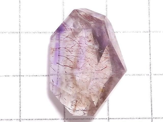 [Video][One of a kind] Elestial Quartz AAA Faceted Nugget 1pc NO.19