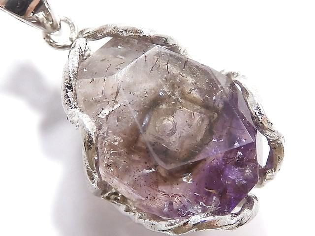 [Video][One of a kind] Water Elestial Quartz AAA- Pendant Silver925 NO.206