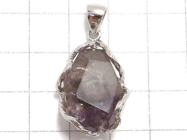 [Video][One of a kind] Water Elestial Quartz AAA- Pendant Silver925 NO.206
