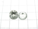 [Video]High Quality Green Amethyst AAA Loose stone Carved Round Faceted Fancy 10x10mm 1pc