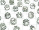 [Video]High Quality Green Amethyst AAA Loose Stone Round Swirl Cut 10x10mm 1pc