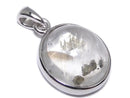 [Video][One of a kind] Pyrite in Quartz Pendant Silver925 NO.6