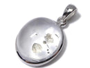 [Video][One of a kind] Pyrite in Quartz Pendant Silver925 NO.7