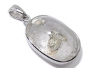 [Video][One of a kind] Pyrite in Quartz Pendant Silver925 NO.9