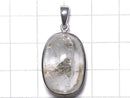 [Video][One of a kind] Pyrite in Quartz Pendant Silver925 NO.9