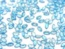 [Video]High Quality Blue Apatite AAA- Loose stone Marquise Faceted 4x2mm 10pcs