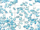 [Video]High Quality Blue Apatite AAA- Loose stone Marquise Faceted 4x2mm 10pcs