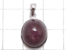 [Video][One of a kind] High Quality Star Ruby AAA Pendant Silver925 NO.7