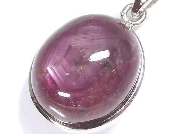 [Video][One of a kind] High Quality Star Ruby AAA Pendant Silver925 NO.9