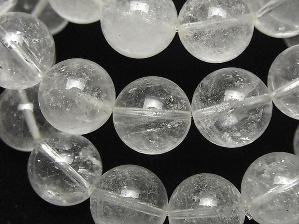 [Video] Pakistani Himalayan Quartz AA++ Round 13mm Bracelet