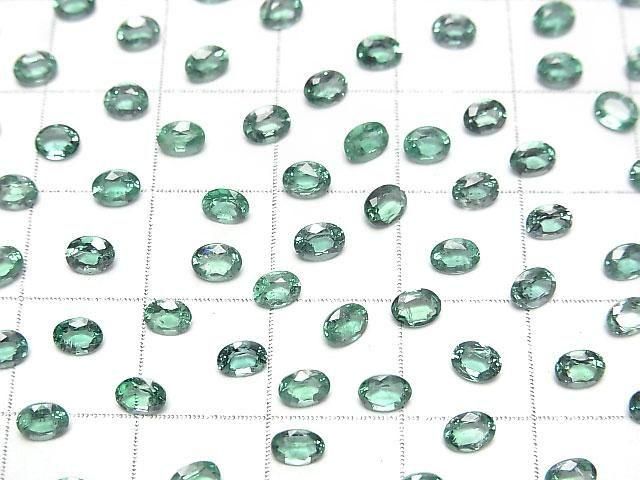 [Video]Zambia High Quality Emerald AAA Loose stone Oval Faceted 4x3mm 1pc