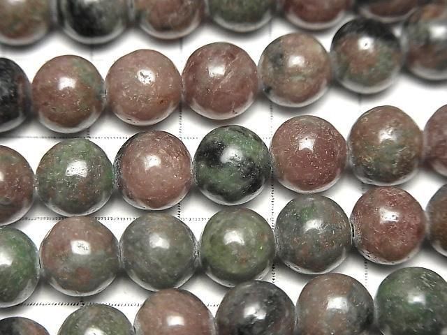 [Video]Eclogite Round 8.5mm 1strand beads (aprx.15inch/36cm)