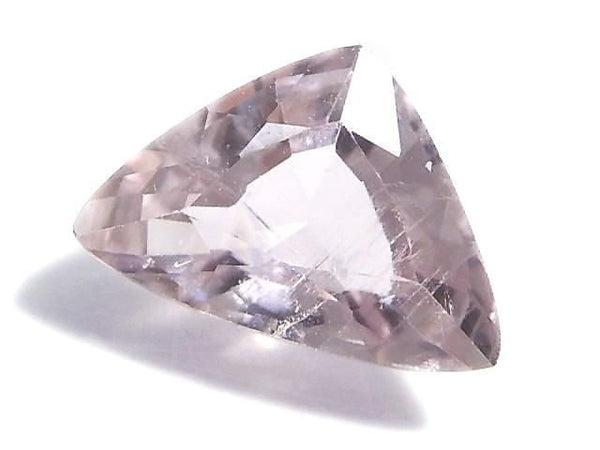 [Video][One of a kind] High Quality Pink Diaspore Loose stone Faceted 1pc NO.3