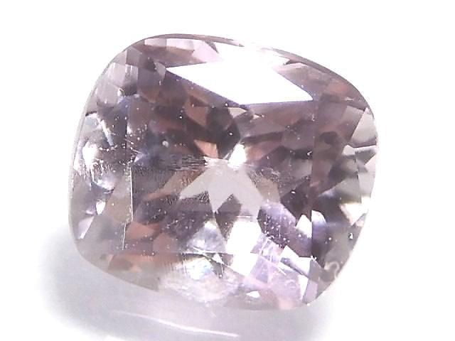 [Video][One of a kind] High Quality Pink Diaspore Loose stone Faceted 1pc NO.4