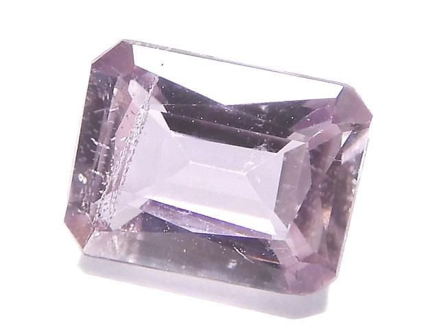 [Video][One of a kind] High Quality Pink Diaspore Loose stone Faceted 1pc NO.5