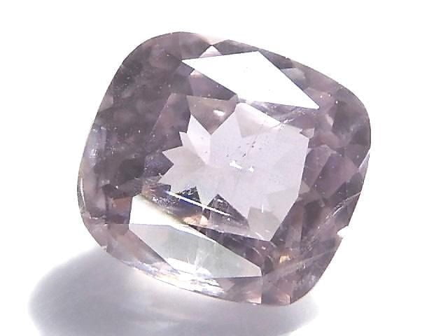 [Video][One of a kind] High Quality Pink Diaspore Loose stone Faceted 1pc NO.6