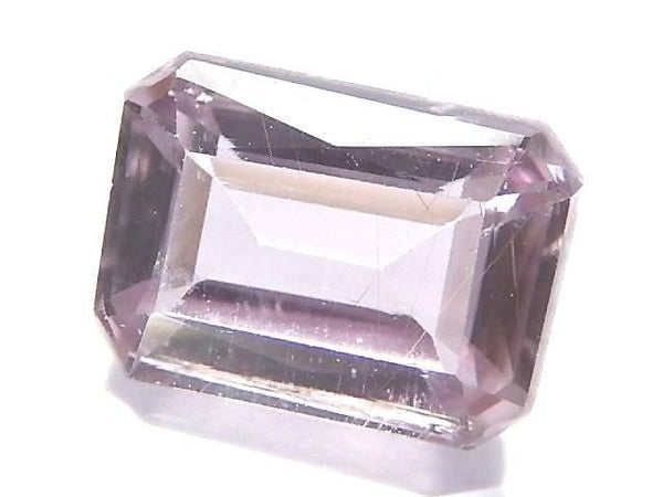 [Video][One of a kind] High Quality Pink Diaspore Loose stone Faceted 1pc NO.7
