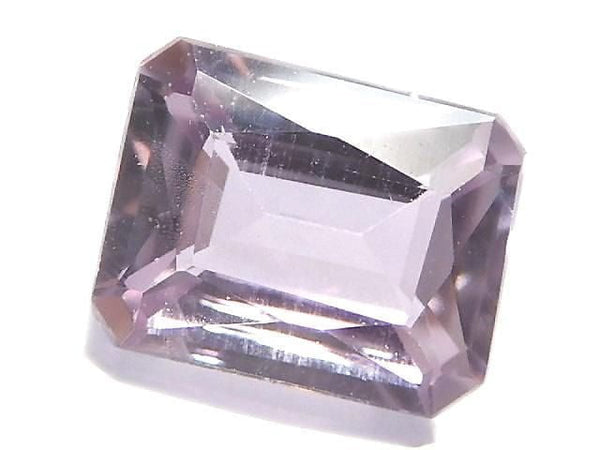 [Video][One of a kind] High Quality Pink Diaspore Loose stone Faceted 1pc NO.8