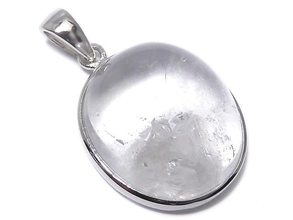 [Video][One of a kind] Crystal in Quartz Pendant Silver925 NO.105