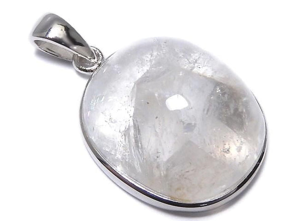 [Video][One of a kind] Crystal in Quartz Pendant Silver925 NO.106