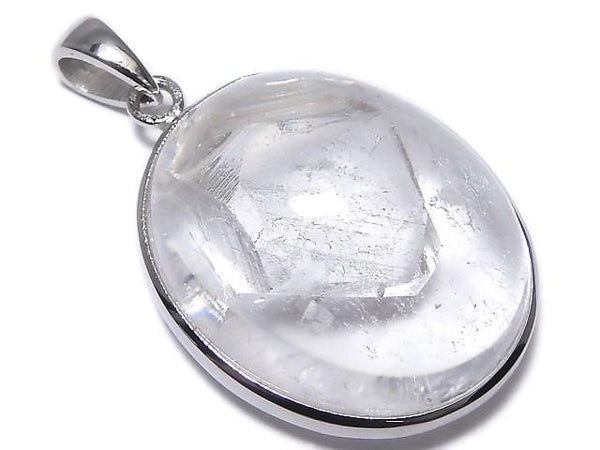 [Video][One of a kind] Crystal in Quartz Pendant Silver925 NO.117