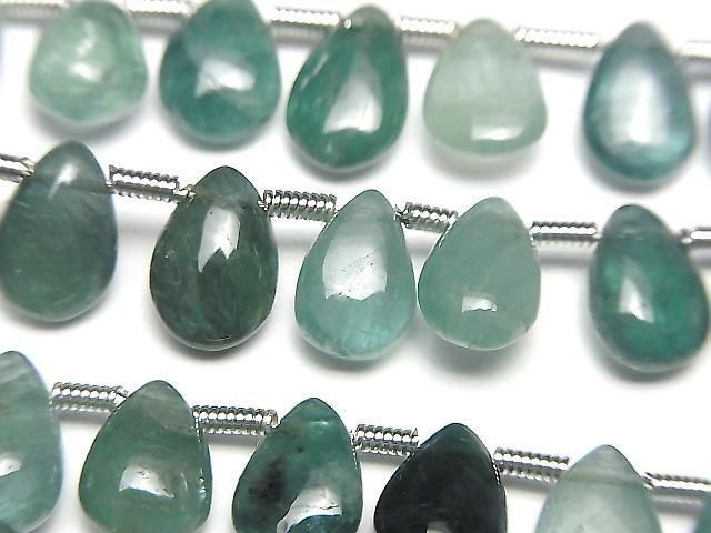 [Video] Grandidierite AA++ Pear shape (Smooth) half or 1strand (28pcs)