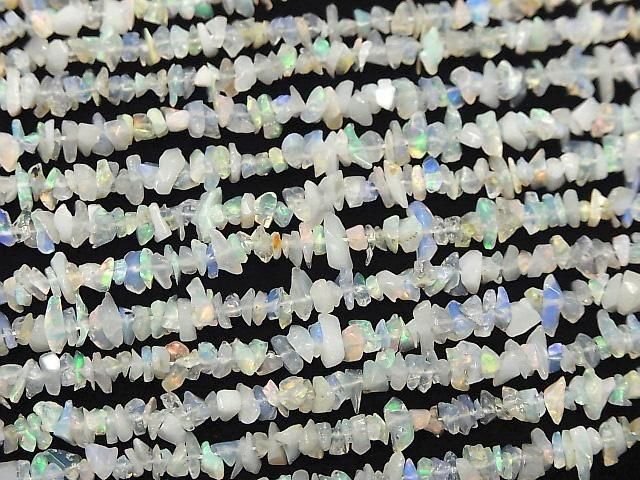 [Video] Ethiopian Opal AA++ Chips (Small Nugget) 1strand beads (aprx.33inch/82cm)