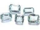 [Video][One of a kind] High Quality Green Beryl (Mint Beryl) Loose stone Faceted 5pcs Set NO.7