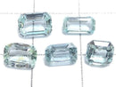 [Video][One of a kind] High Quality Green Beryl (Mint Beryl) Loose stone Faceted 5pcs Set NO.7