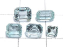 [Video][One of a kind] High Quality Green Beryl (Mint Beryl) Loose stone Faceted 5pcs Set NO.8