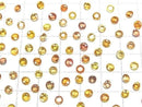 [Video]High Quality Yellow Sapphire AAA- Loose stone Round Faceted 4x4mm 3pcs