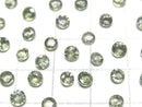 [Video]High Quality Green Sapphire AAA- Loose stone Round Faceted 4x4mm 3pcs
