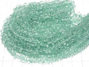 [Video]High Quality Emerald AAA Drop Faceted Briolette half or 1strand beads (aprx.15inch/38cm)
