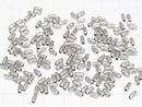 Karen Silver Ornament Tube 4.5x2x2mm 10pcs