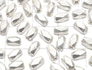 Karen Silver Faceted Tube 5x3x3mm White Silver 5pcs