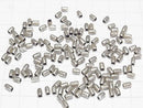 Karen Silver Ornament Tube 4x3x3mm 10pcs