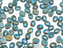 [Video] Blue Copper Turquoise AAA Oval Cabochon 8x6mm 5pcs