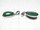 [Video] Malachite AAA Pear Shape Pendant 20x15mm Silver925 1pc