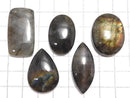 [Video][One of a kind] Labradorite AAA Cabochon 5pcs Set NO.15