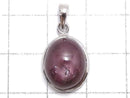 [Video][One of a kind] High Quality Star Ruby AAA- Pendant Silver925 NO.29