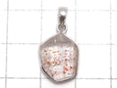 [Video][One of a kind] High Quality Lepidocrocite in Quartz AAA- Pendant Silver925 NO.202