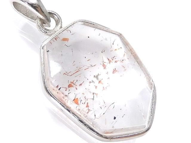 [Video][One of a kind] High Quality Lepidocrocite in Quartz AAA- Pendant Silver925 NO.205
