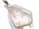 [Video][One of a kind] High Quality Lepidocrocite in Quartz AAA- Pendant Silver925 NO.209