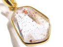 [Video][One of a kind] High Quality Lepidocrocite in Quartz AAA- Pendant 18KGP NO.213