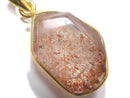 [Video][One of a kind] High Quality Lepidocrocite in Quartz AAA- Pendant 18KGP NO.216