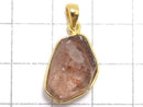 [Video][One of a kind] High Quality Lepidocrocite in Quartz AAA- Pendant 18KGP NO.218